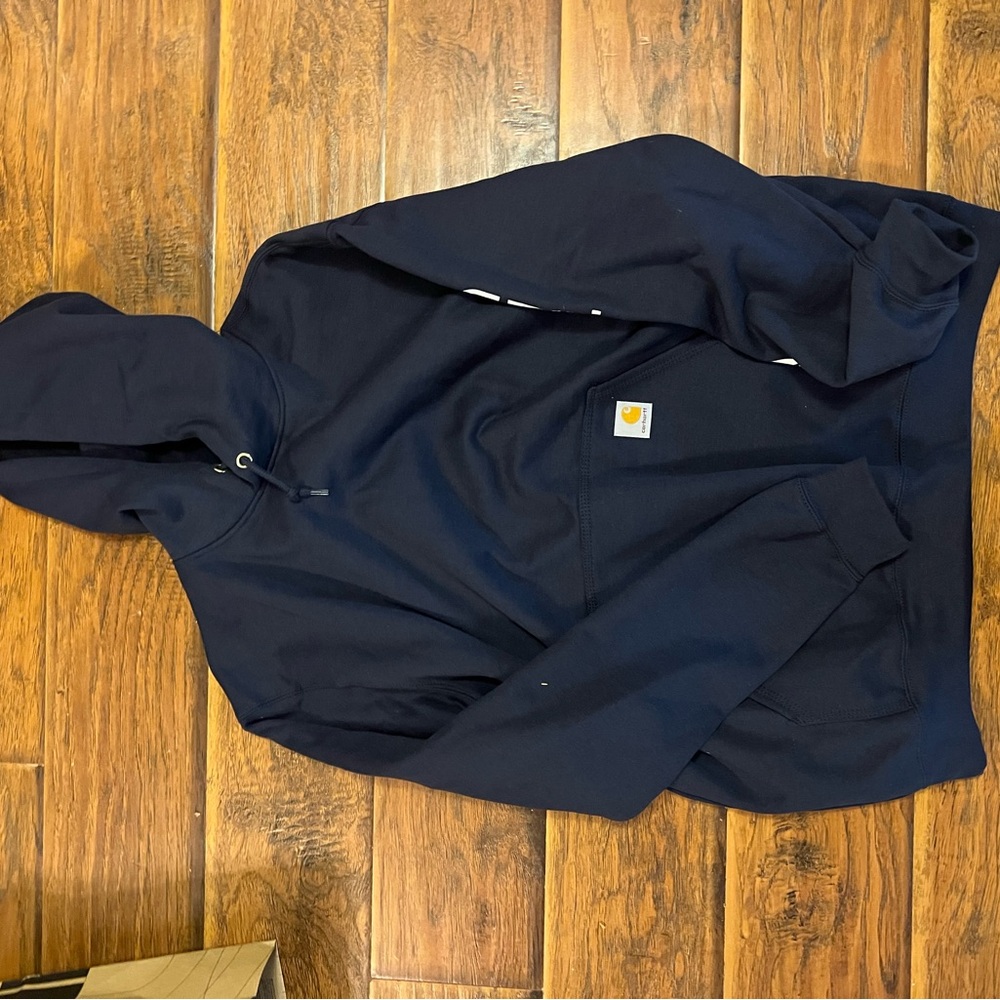 Carhartt Navy Loose Fit Hoodie